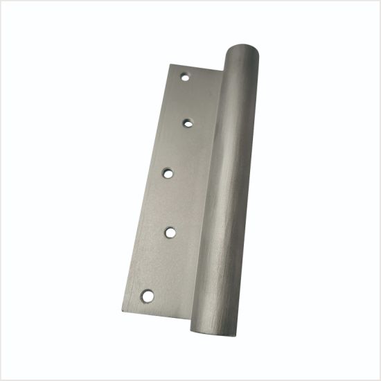 Silver Color Buffer Door Hinges Automatic Soft Closer 5 Inch Flag Hinge for Aluminum Door
