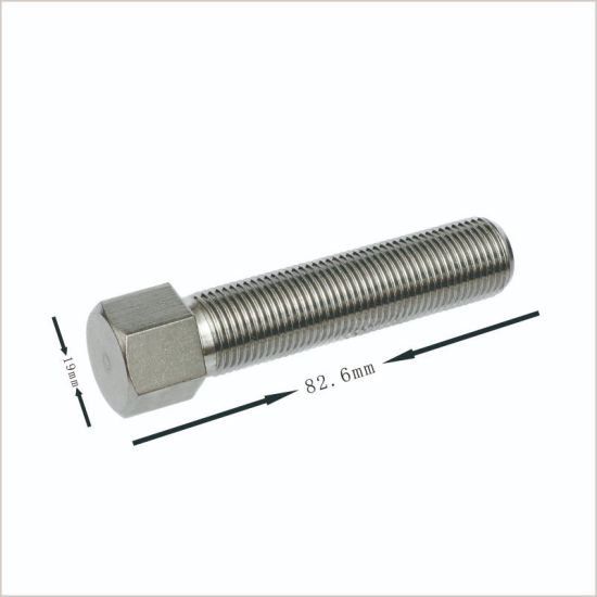 Heavy Duty Black Oxide White Zinc ASTM Stud Strong Gray Industrial Nuts Made in China CNC Bar